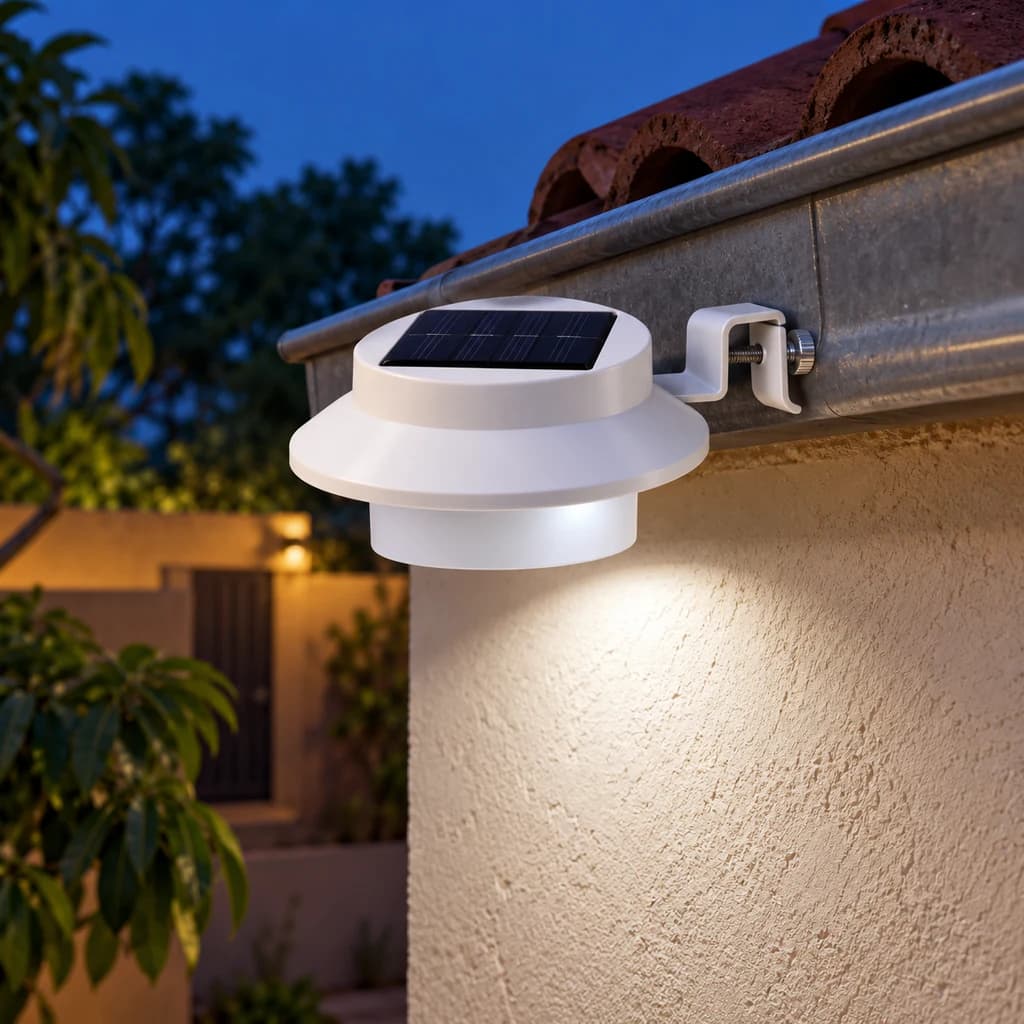 Cour Solaire — lampe de gouttière
