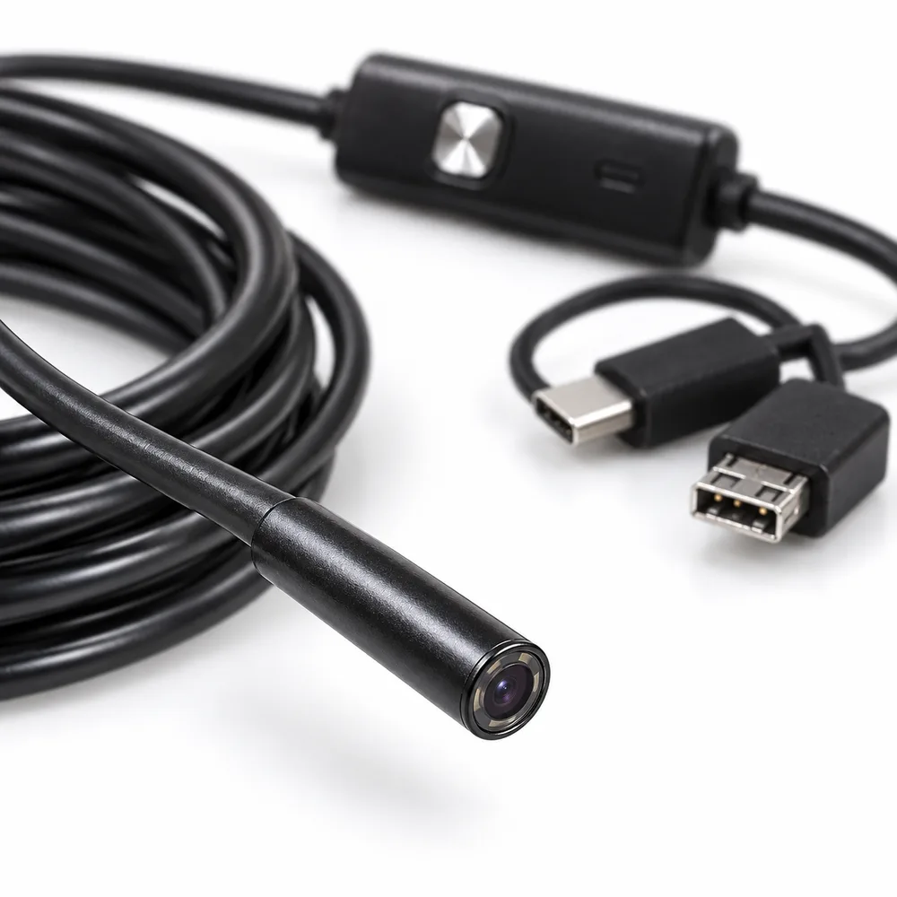 Caméra endoscope USB en détail