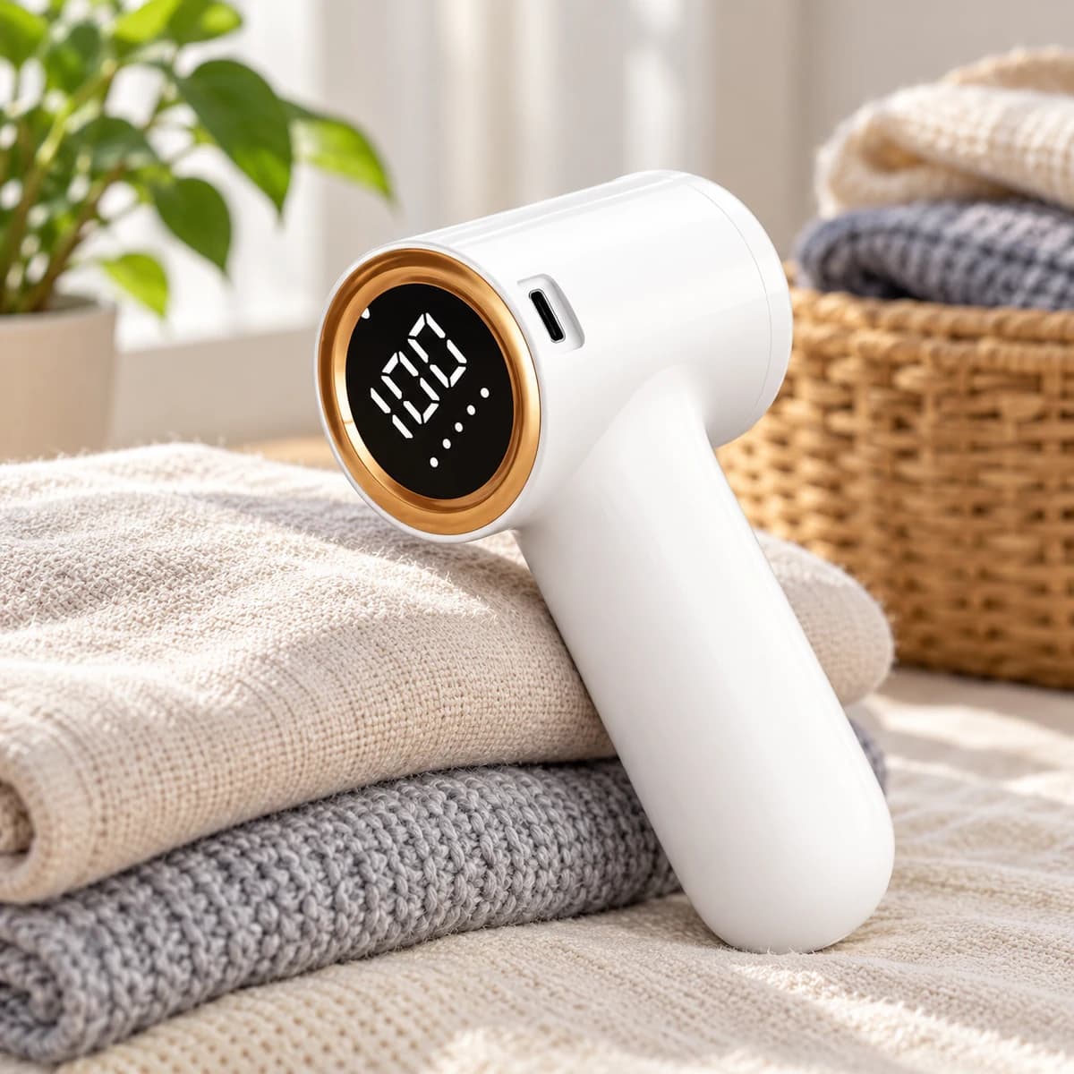 Rasoir anti-bouloches rechargeable