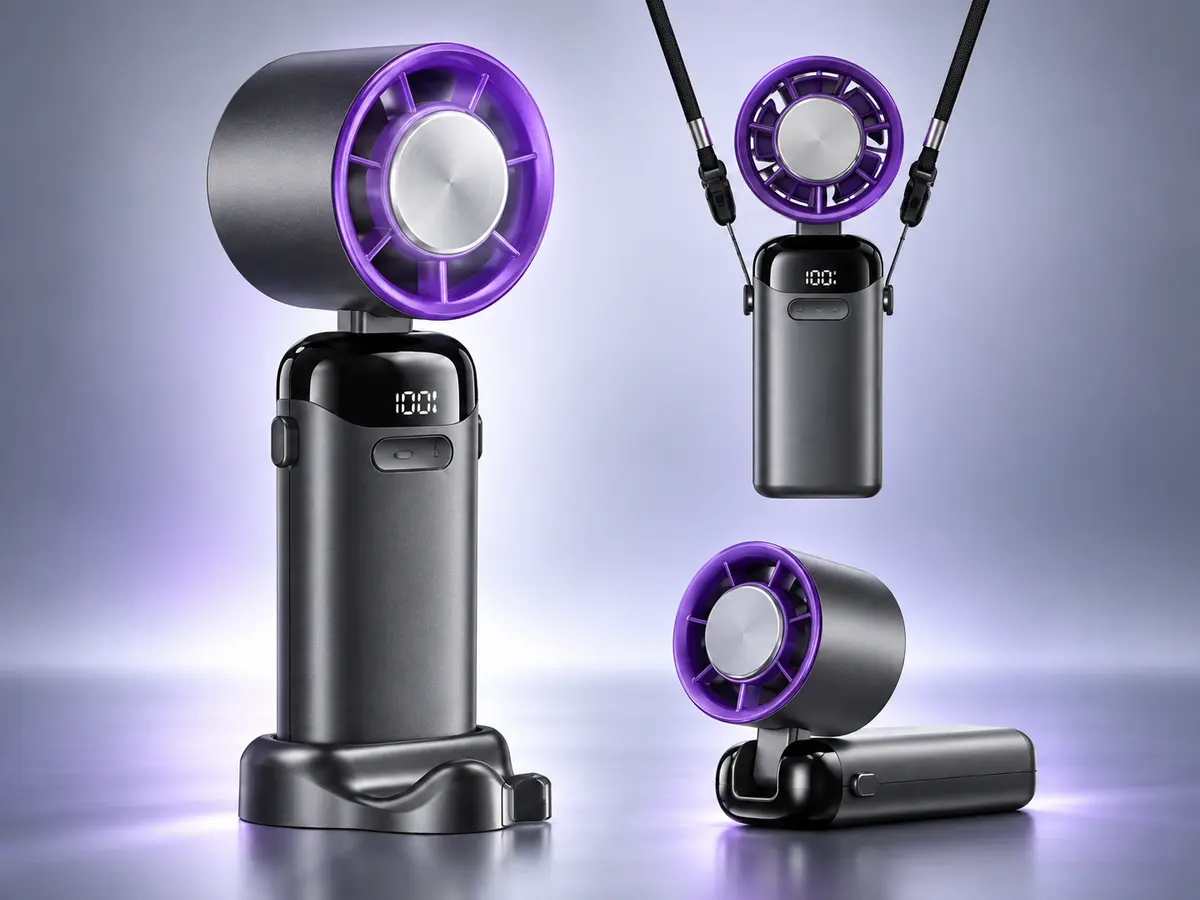 Ventilateur portable 4-en-1 — Guinée